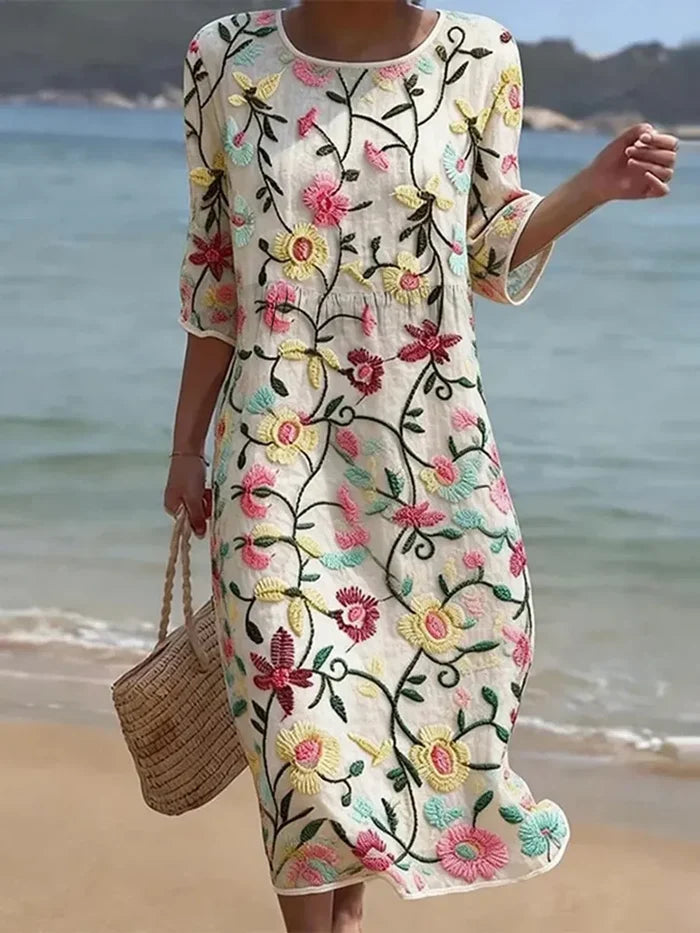 Rebecca | Women's Floral Pattern Dress