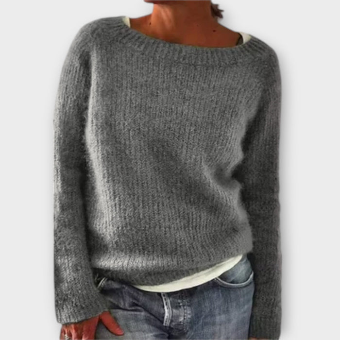 Reece patterned Icelandic-style knit sweater shown in multiple colors