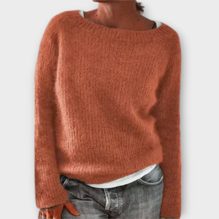 Reece patterned Icelandic-style knit sweater shown in multiple colors