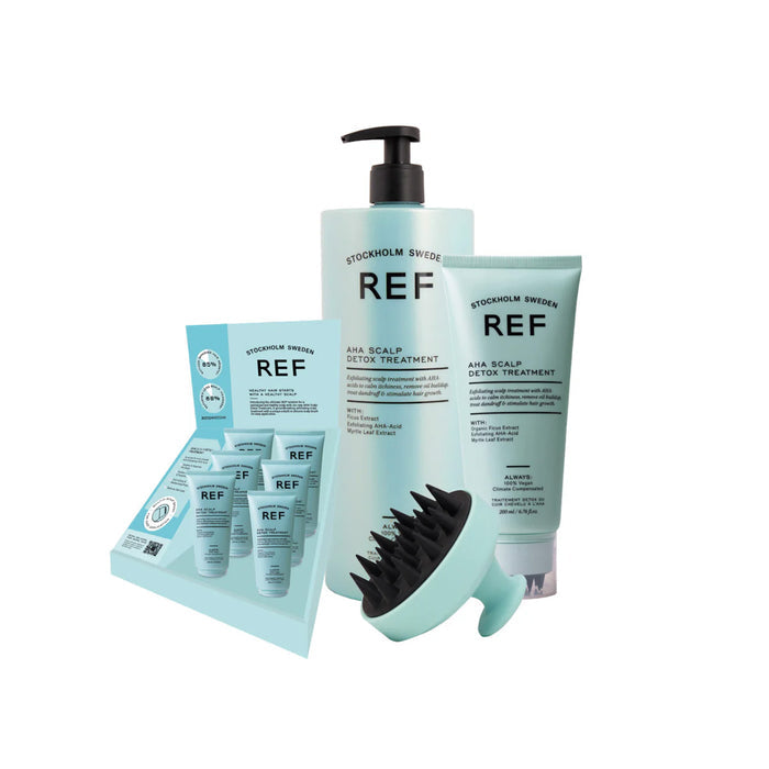 REF AHA Scalp Detox Treatment Intro