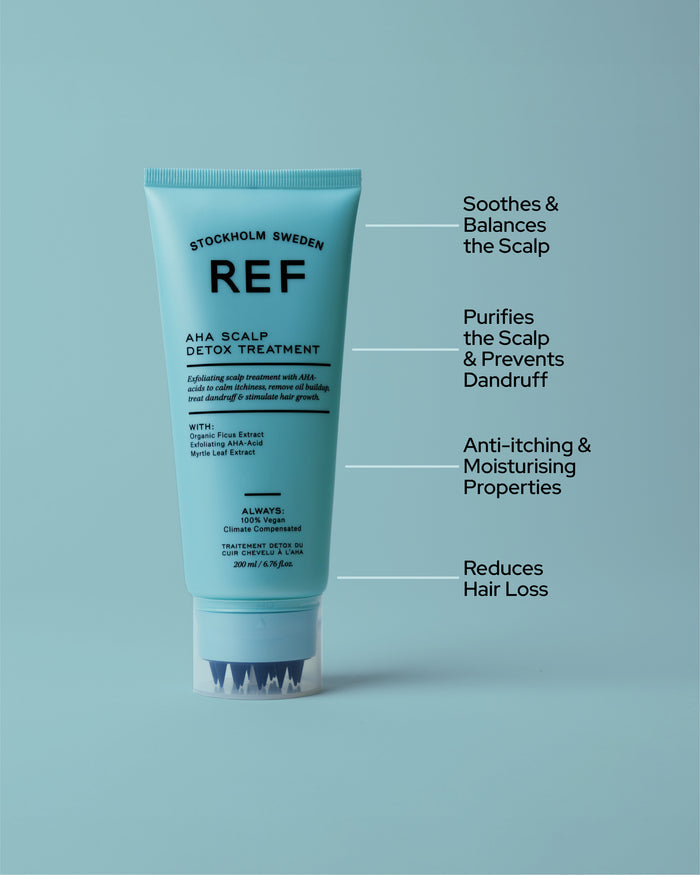 REF AHA Scalp Detox Treatment Intro