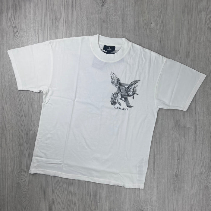 Represent 'Motion' T-Shirt -  Flat White
