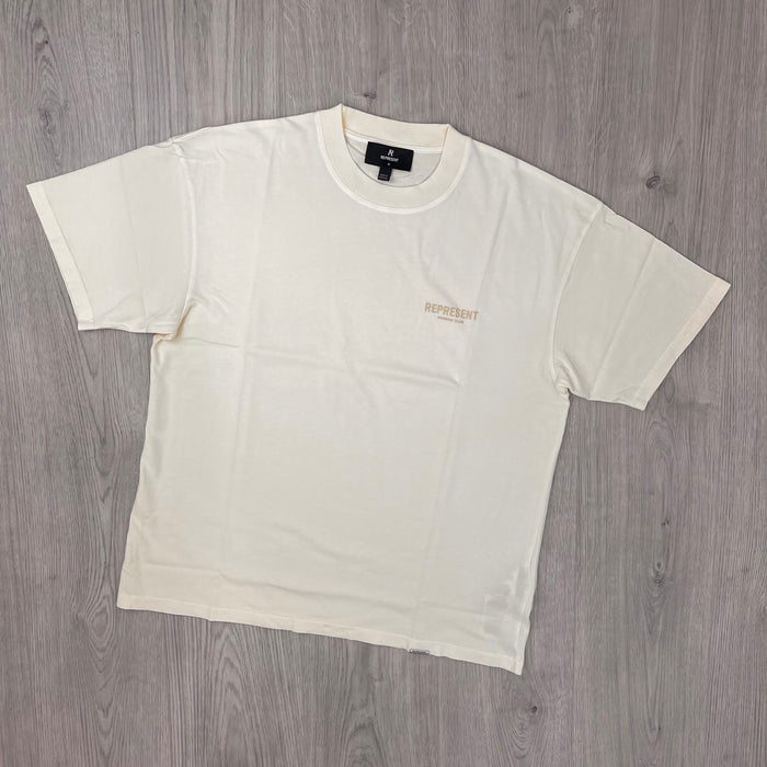 Represent 'Owners Club' T-Shirt - Buttercream