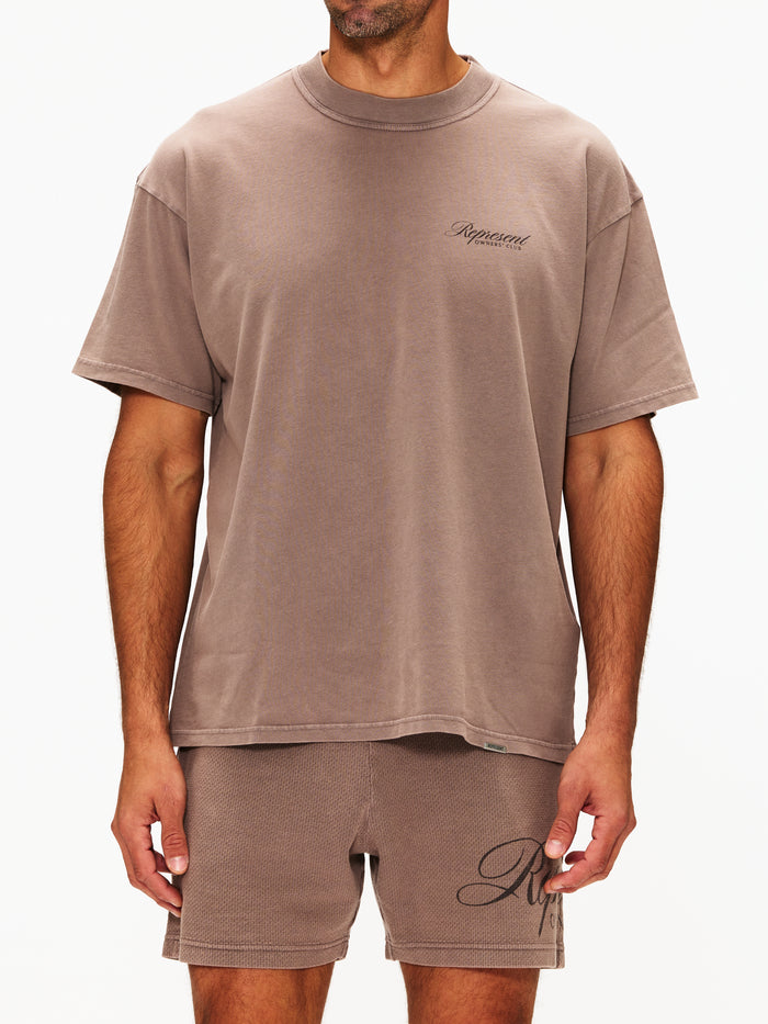 Represent Represent Owners Club Script T-Shirt