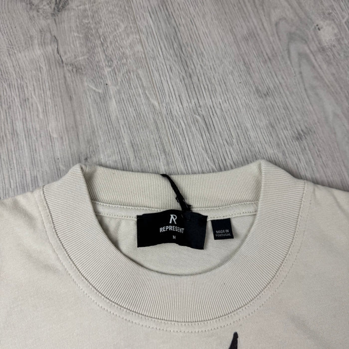 Represent 'Thoroughbred' T-Shirt - Vintage White