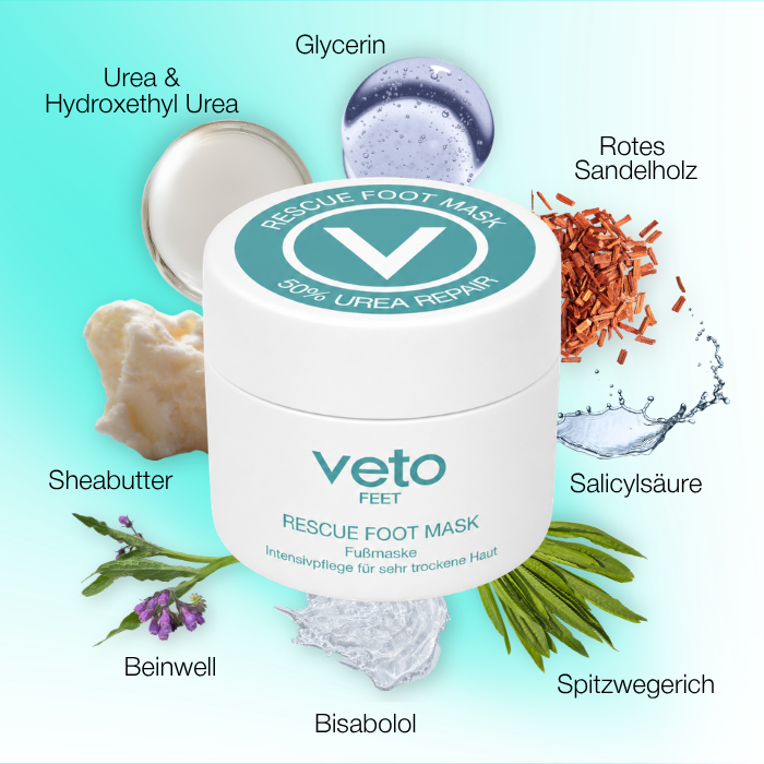 RESCUE FOOT MASK 50% UREA - 250ml