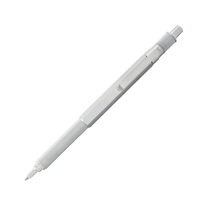 Retro 51 Hex-o-matic Ballpoint Pen - Silver