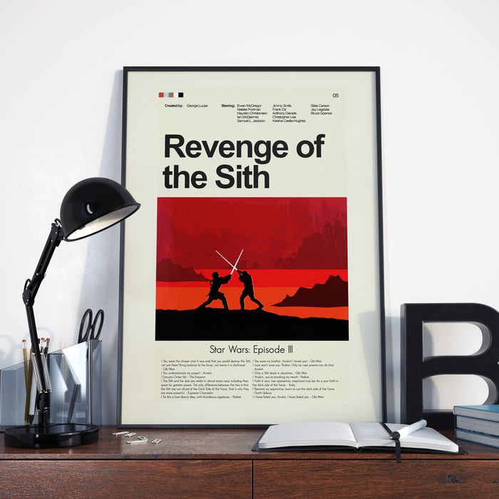 Revenge of the Sith (Star Wars Episode III) | DIGITAL ARTWORK DOWNLOAD