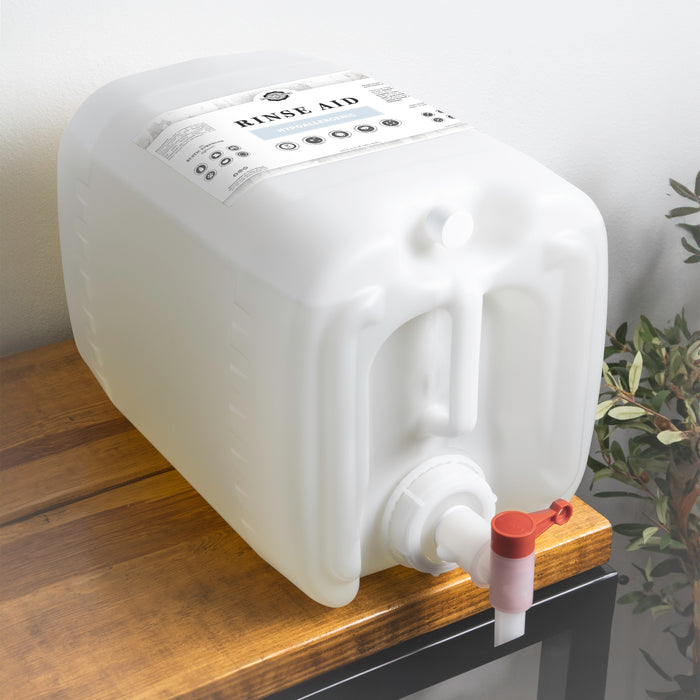 Rustic Strength, Rinse Aid for Automatic Dishwashers, 5 Gallon Eco-Jug with Spout,Unscented
