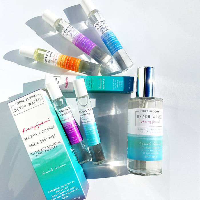 Roll-on Oil - Beach Waves Tiare Coconut | Hydra Bloom