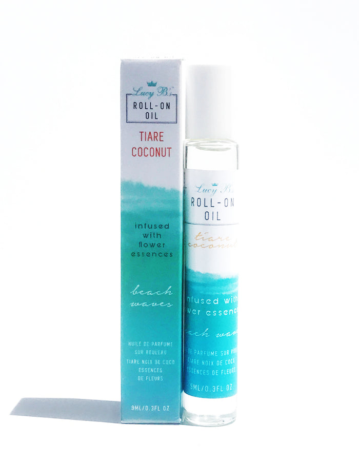 Roll-on Oil - Beach Waves Tiare Coconut | Hydra Bloom