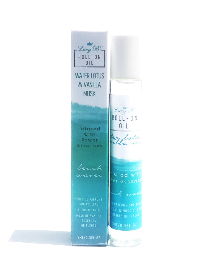 Roll-on Oil - Beach Waves Water Lotus & Vanilla | Hydra Bloom