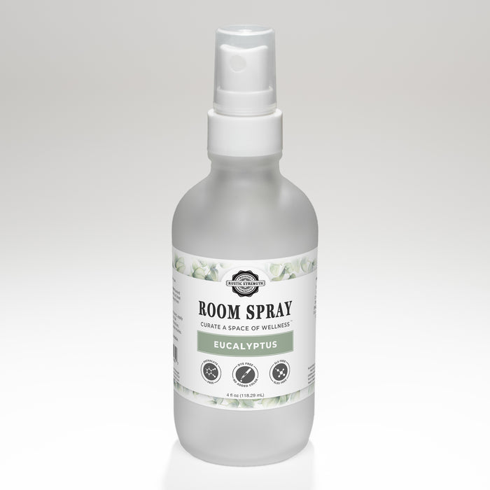 Rustic Strength, Room Spray, 4oz, Glass with spray top, Eucalyptus