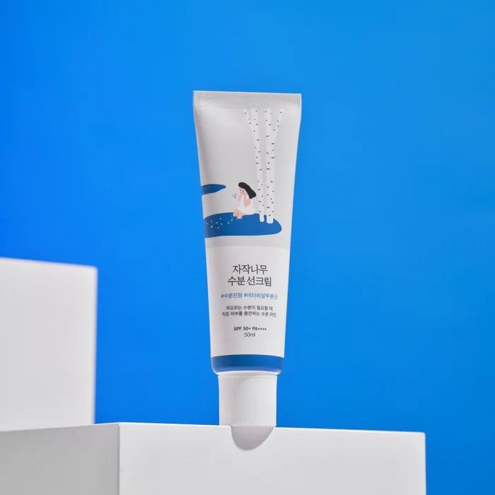 ROUND LAB brich juce moisturizing sunscreen واقي الشمس المرطب من راوند لاب
