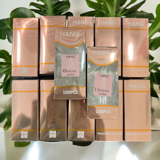 ROUND LONG Premium HANG Gel X Tips - Refill