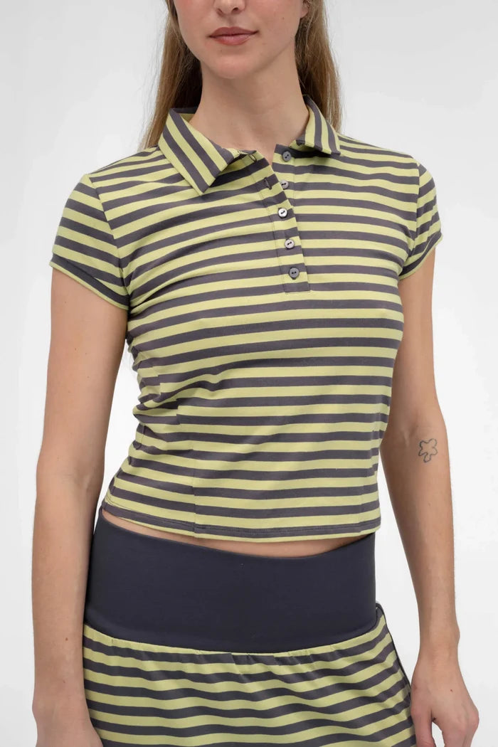 Sage Olive Carmo Polo Tee