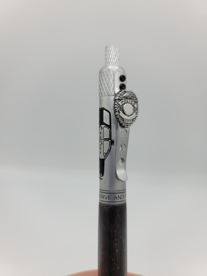 SALE | Police Pen | Dark Stained | Handmade