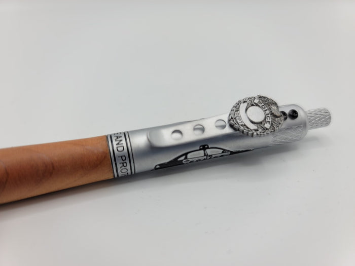 SALE | Police Pen | Medium Stained | Handmade
