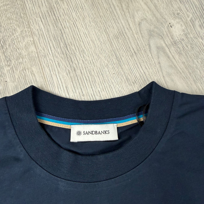 Sandbanks 'Sonar' T-Shirt - Navy