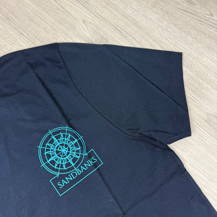 Sandbanks 'Sonar' T-Shirt - Navy