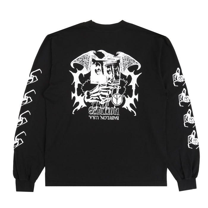 Sedition LS T-Shirt - Jet Black