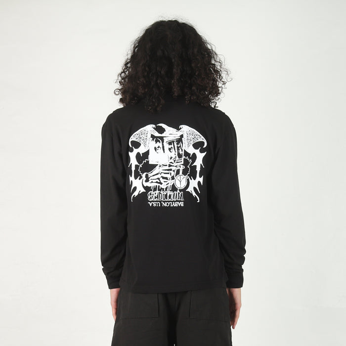 Sedition LS T-Shirt - Jet Black