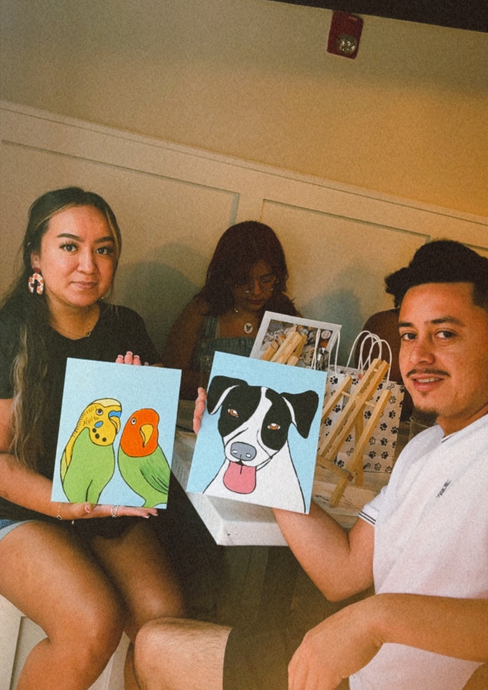 September 6, 2025 / 6:30pm-8:30pm - Pet Portrait Painting Workshop