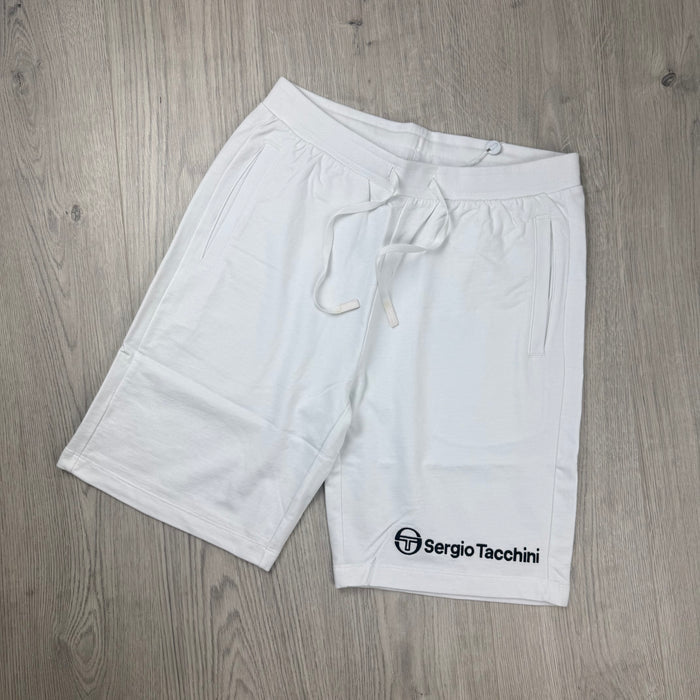 Sergio Tacchini 'Asis' Jersey Shorts - White