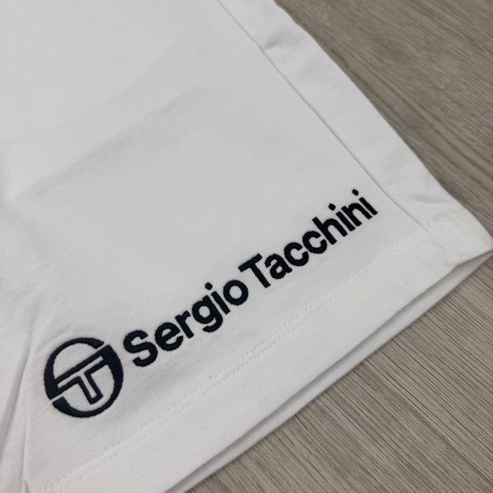 Sergio Tacchini 'Asis' Jersey Shorts - White