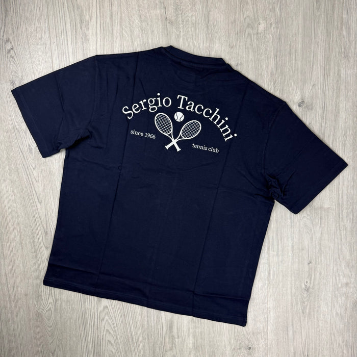 Sergio Tacchini 'Cimabue' T-Shirt - Navy