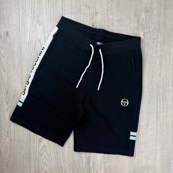 Sergio Tacchini 'Jura' Jersey Shorts - Black