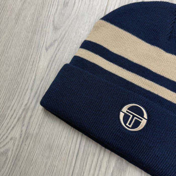 Sergio Tacchini 'Nasko' Beanie - Navy