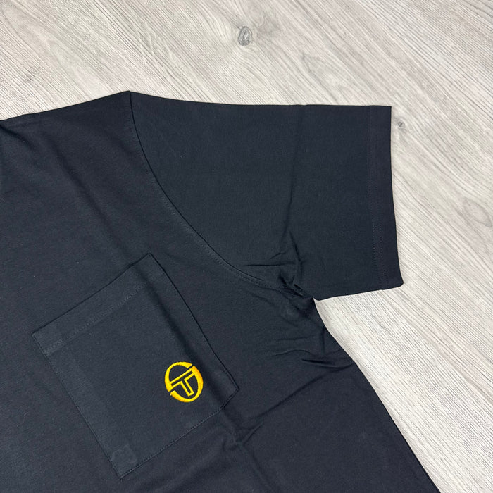 Sergio Tacchini 'Nicolosi' T-Shirt - Black