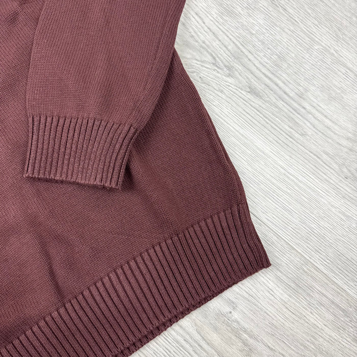 Sergio Tacchini 'Orion' Knit Sweatshirt - Bitter Chocolate