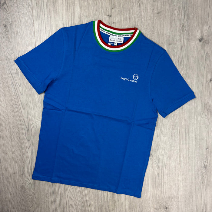 Sergio Tacchini 'Rainer FC' T-Shirt - Strong Blue