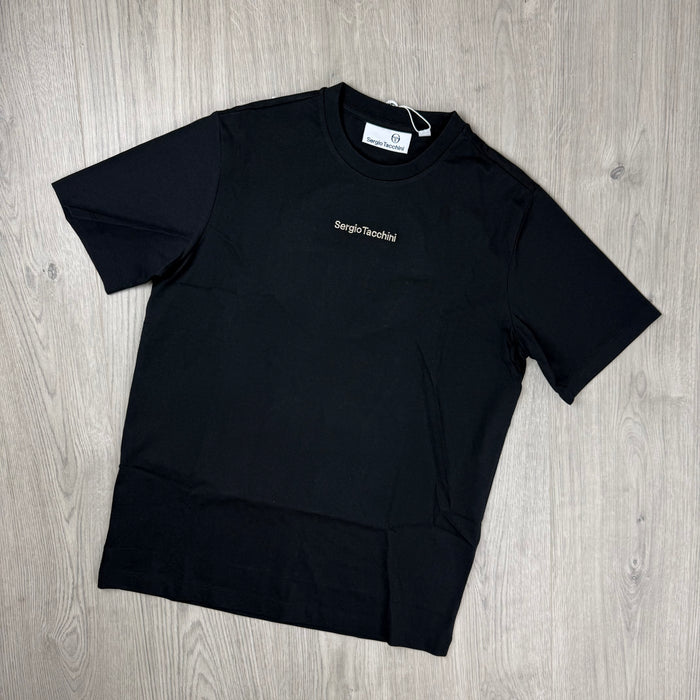 Sergio Tacchini 'Refined' T-Shirt - Black