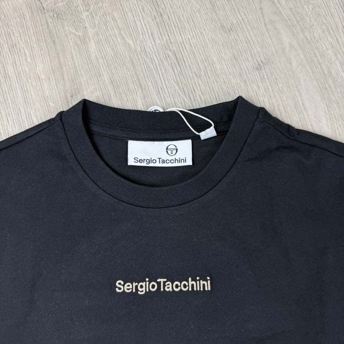 Sergio Tacchini 'Refined' T-Shirt - Black