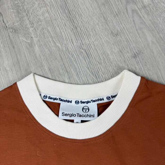 Sergio Tacchini 'Supermac' T-Shirt - Mocha Bisque