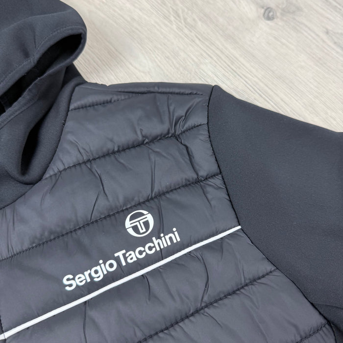 Sergio Tacchini 'Tam' Hybrid Jacket - Black