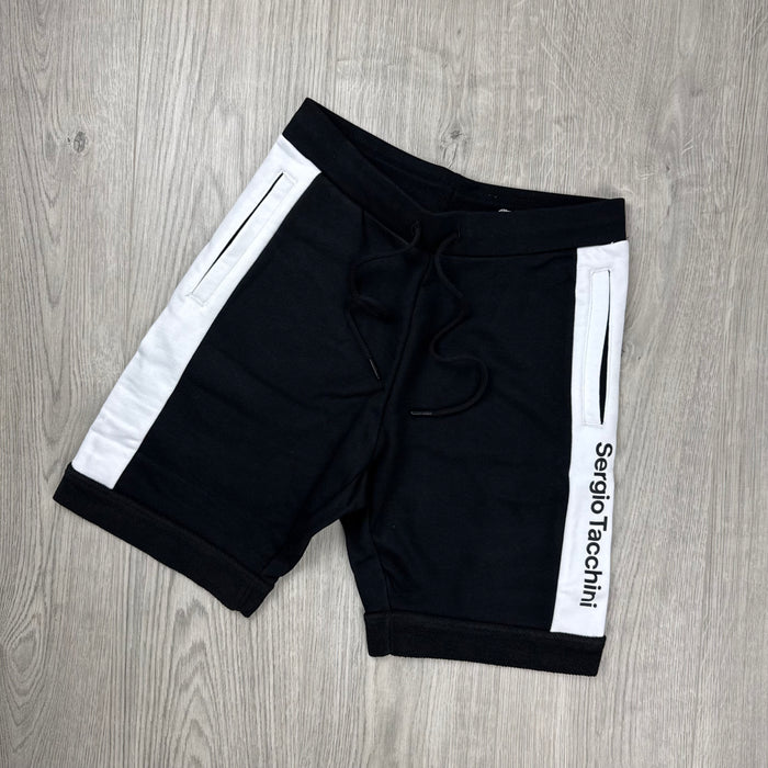 Sergio Tacchini 'Vunkan' Jersey Shorts - Black