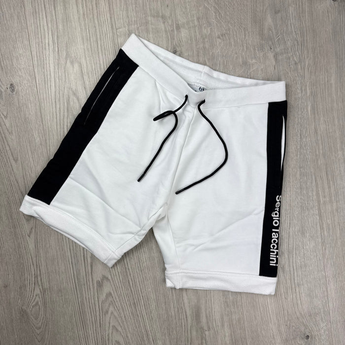 Sergio Tacchini 'Vunkan' Jersey Shorts - White