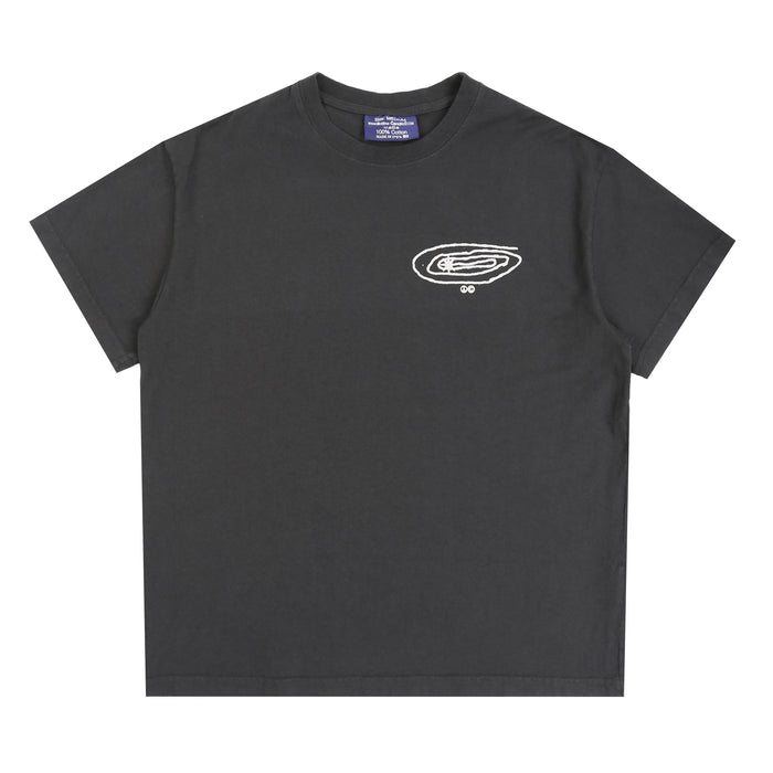 Shooting Star SS T-Shirt - Off Black