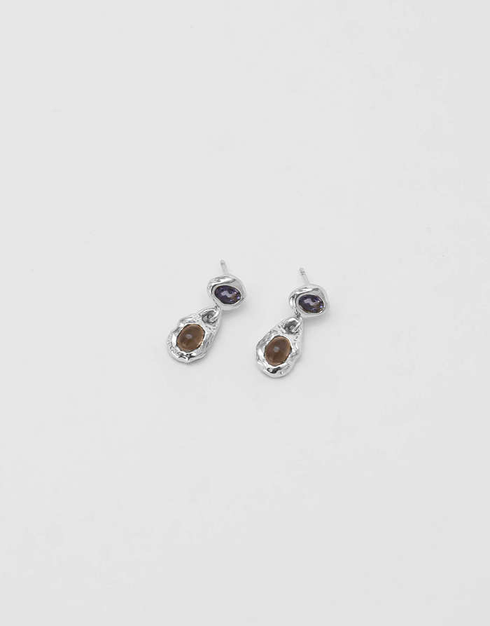 Silver Avery Earrings