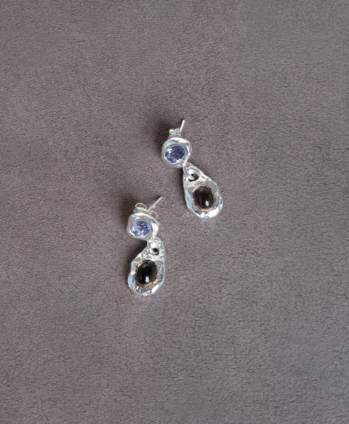Silver Avery Earrings