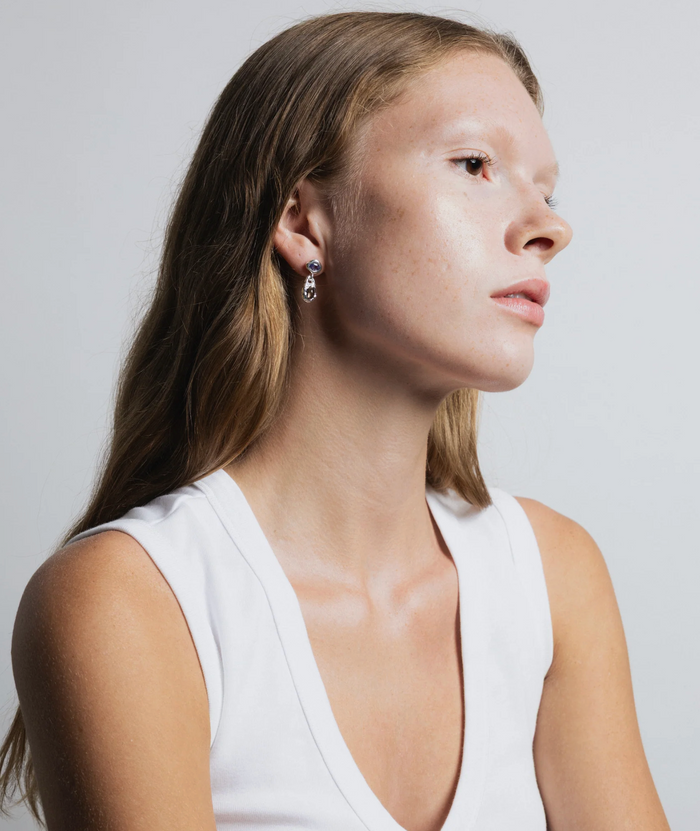 Silver Avery Earrings