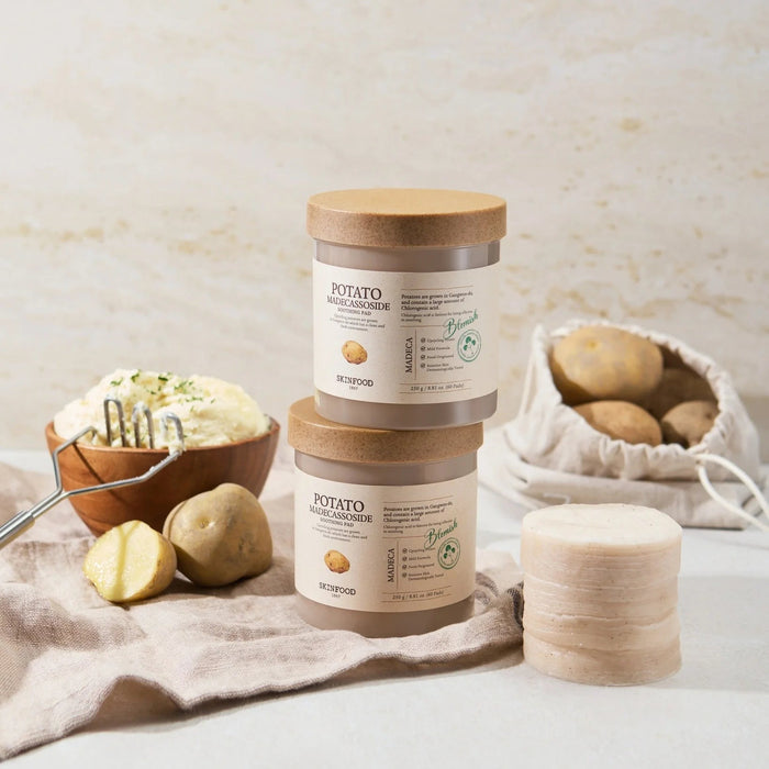 SKINFOOD Potato Madecassoside Soothing Pad تونر باد البطاطس من سكن فود