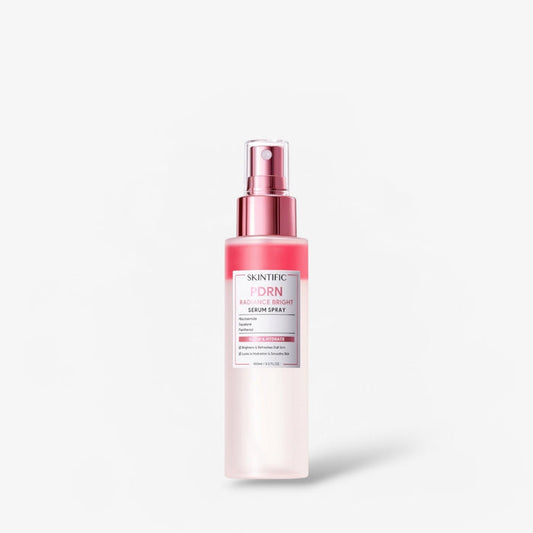 Skintific PDRN Radiance Bright Serum Spray 100ml بخاخ سيروم سكينتيفيك بي دي آر إن لتفتيح البشرة - Princess Cosmetics Qatar
