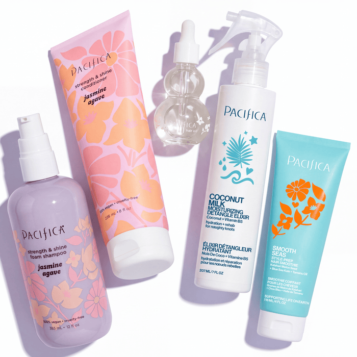 Smooth, Shine & Detangle Haircare Vault - Pacifica