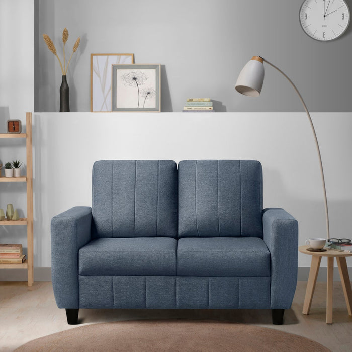 Sofa|Bae|2|Seater|Sofa|Fabric|Ocean|Blue