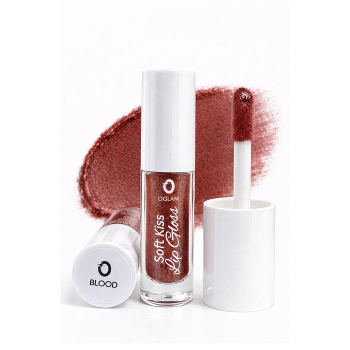 Soft Kiss Lip Gloss by O Glam - ROSE PEACH
